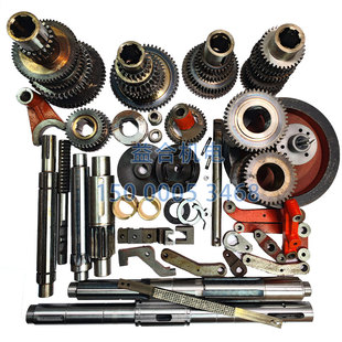 大连机床CD6140A 花键轴皮带轮刹车带油泵拨叉 CD6150A主轴箱齿轮