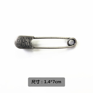 cross洞洞鞋复古鞋扣鞋面装饰别针鞋子diy金属配饰女式装饰扣