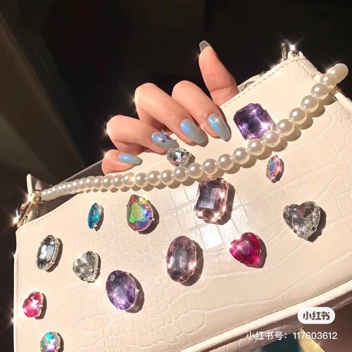 diy小红书手工百变风女神范粘钻