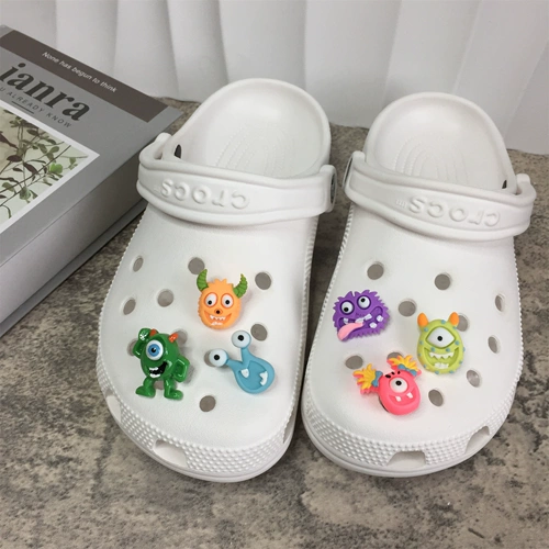Crocs, тапочки в стиле Crocs, пряжка для обуви, милый аксессуар, DIY