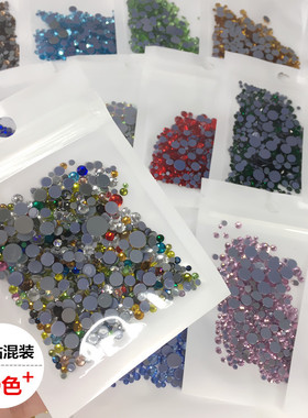 雅雅水晶混装包烫钻包邮