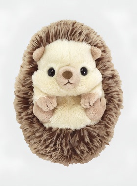 日本sunlemon正品天竺鼠荷兰猪刺猬毛绒玩具可爱滚滚呆萌安抚玩偶