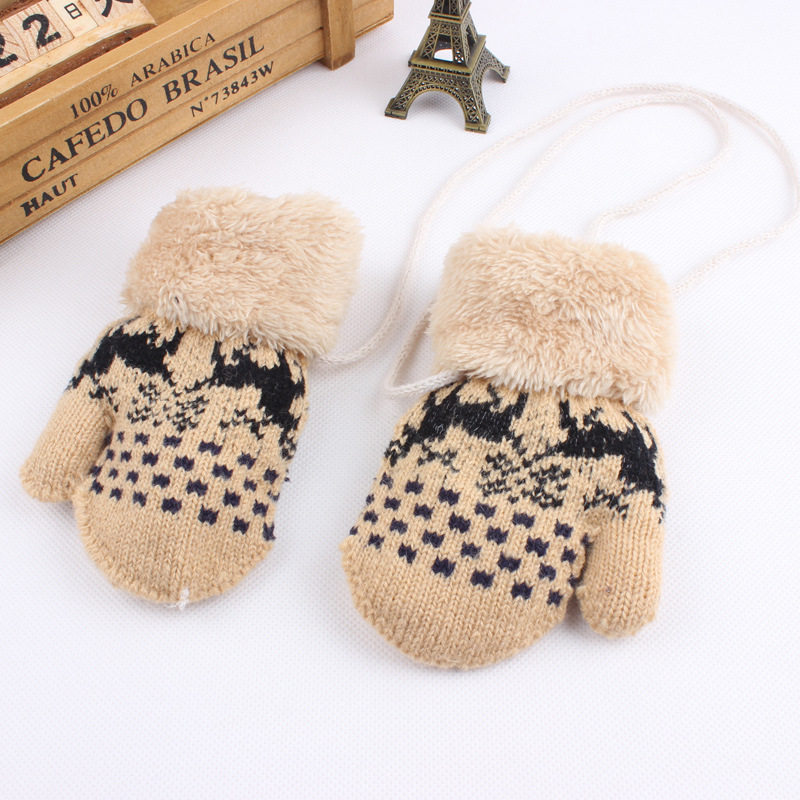 Gants pour enfants en de laine - Ref 2146665 Image 3