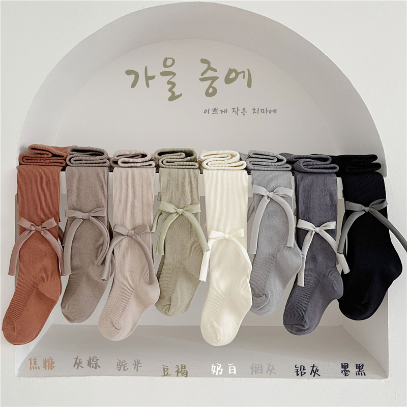 抗起球裤袜春秋百搭连体袜儿童