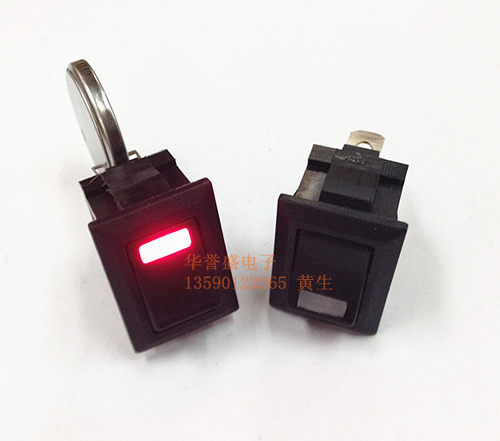 日本edk进口船型翘板档kcd1电源