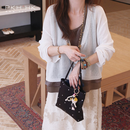 三色透气针织进口和纸纱防晒开衫