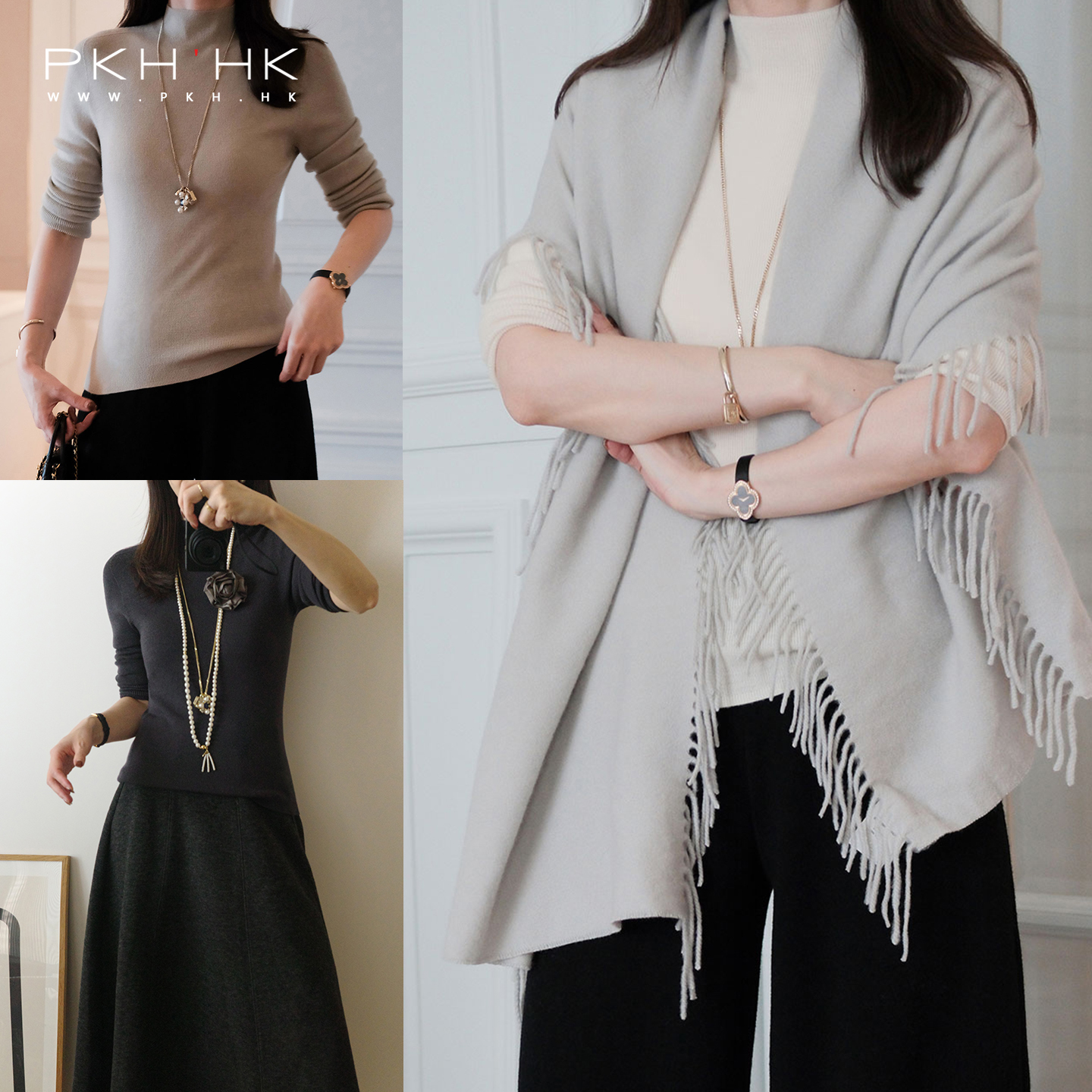 可机洗美丽诺羊毛打底针织毛衣