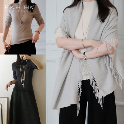 可机洗美丽诺羊毛打底针织毛衣