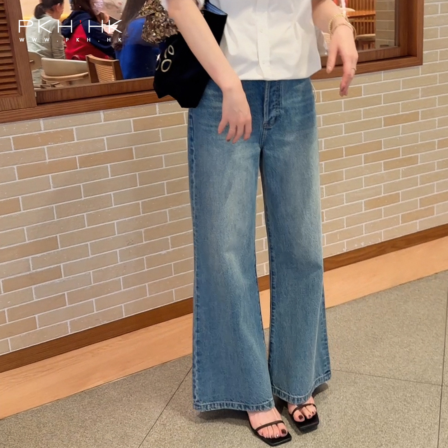 PKH.HK特 春新 本期MUST-HAVE重磅日常休闲经典直筒显瘦高牛仔裤