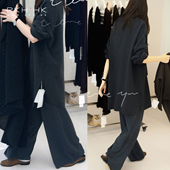 PKH.HK 针织套装 特 秋冬日常时髦质感中长毛衣阔腿裤