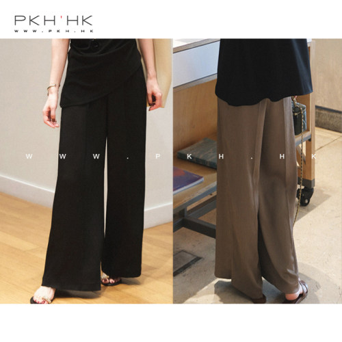 PKH.HK显直自在舒爽阔腿裤