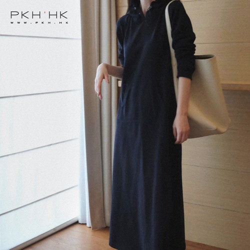 私服慵懒背帽厚卫衣连衣裙