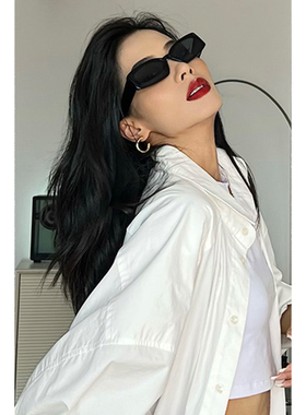 遮阳长方欧美女太阳眼镜