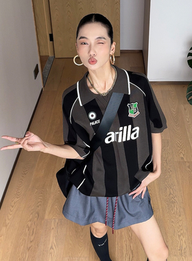 CIZZLEMORE 灰色简约百搭新款时尚秋季抽绳收腰西装半裙短款