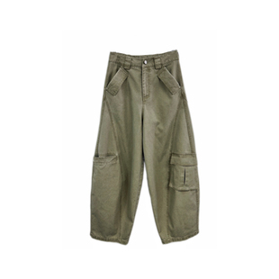 裤 CIZZLEMORE 复古镰刀廓形不对称做旧休闲工装 美式 费尔旧街区