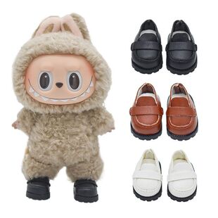 Labubu拉布布皮鞋 8分BJD娃鞋 10CM棉花娃娃  玲娜贝儿挂件娃衣