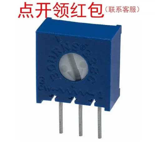 3386C-1-504LF| 500KΩ 10% 1/2W 侧调,Bourns/伯恩斯 微调电位器