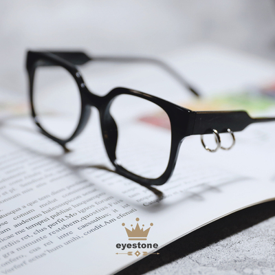 个性黑色瘦脸眼镜框素颜神器