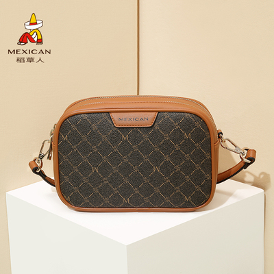 稻草人斜挎包新款官方简约