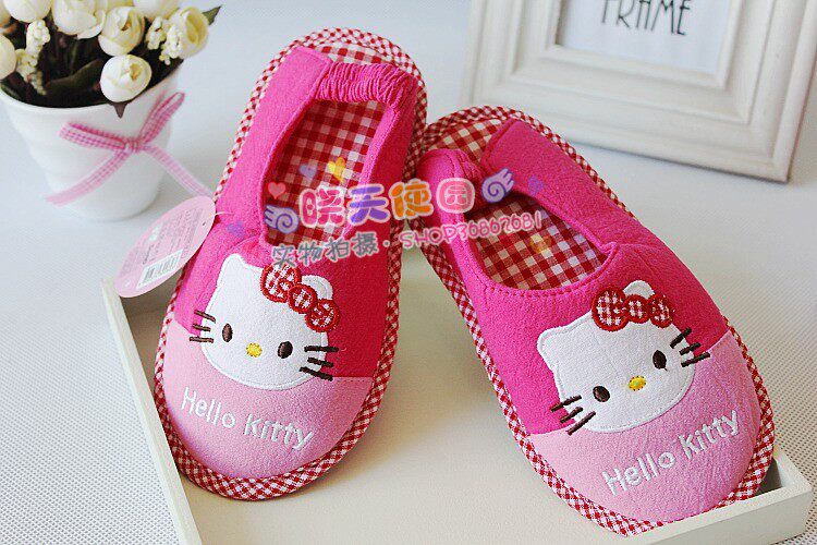 Pantoufles enfants en coton pour Toute saison - Ref 987030 Image 3