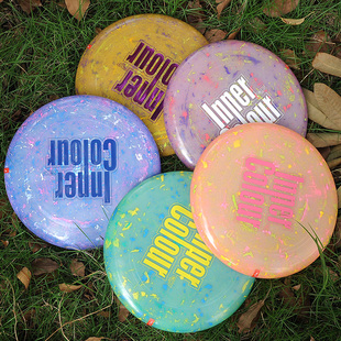 专业翼鲲175g飞盘InnerColor户外运动专业回旋趣味专用健身成人盘