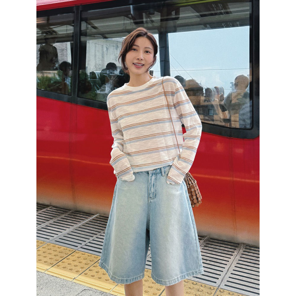 【MGDM】轻薄天丝凉感圆领T恤