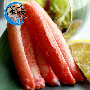 蟹柳 松叶蟹柳 蟹腿肉 纪文蟹柳 力二味蟹肉 蟹风味500g