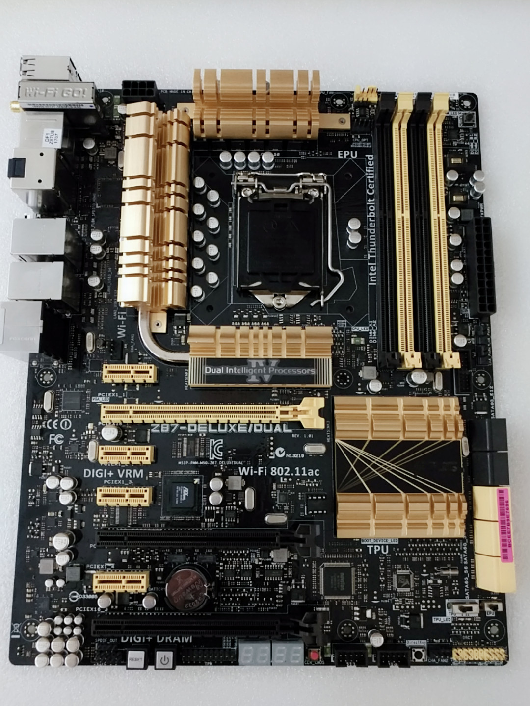 New Inventory Asus/ ASUS Z87-DELUXE/DUAL LGA1150 Lightning Interface support WIFIin the Computer Hardware/Monitor/Computer Peripherals , Motherboard  category - from Buy2taobao.com to provide professional Taobao agent buy service