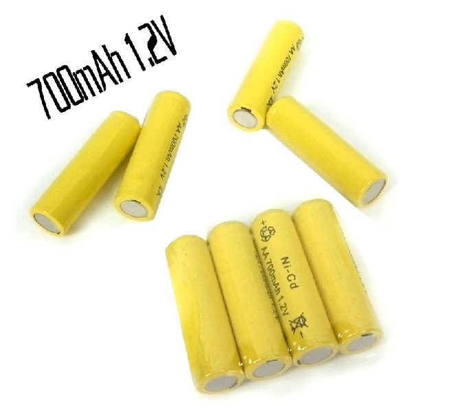 Promotion 5 Nickel-cadmium Ni-cd AA 700mAh 1.2V Yellow Rechargeable battery Ordinary dry battery 1in the 3C Digital Accessories, Dry cell/Rechargeable Battery/Set , Ordinary batteries  category - from Buy2taobao.com to provide professional Taobao agent buy service
