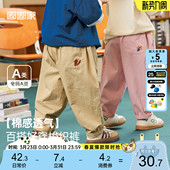 休闲裤 春装 春季 子儿童长裤 婴儿童装 宝宝春装 直筒裤 女童裤 男童工装