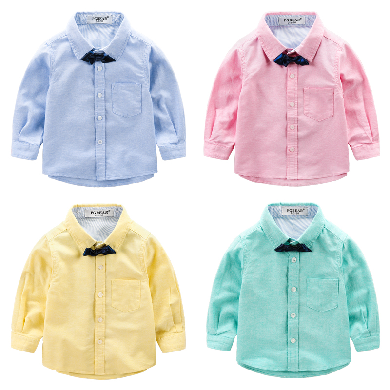 Chemise garcon à manche longue - Ref 2075696 Image 1