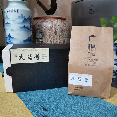 2015广梧六堡茶大马号盒装茶黑茶