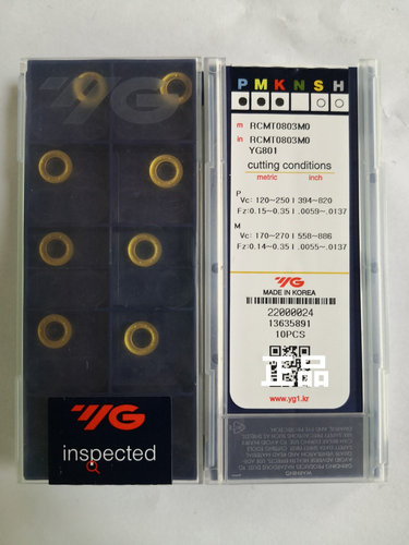 RCMT0803MO YG801.   YG刀片刀粒原装正品