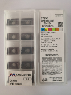 APMT150408R/150430R/APMT160408L/160430L/APMT170408L CY250