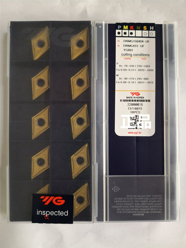 DNMG150404-UF YG801.   YG刀片刀粒原装正品