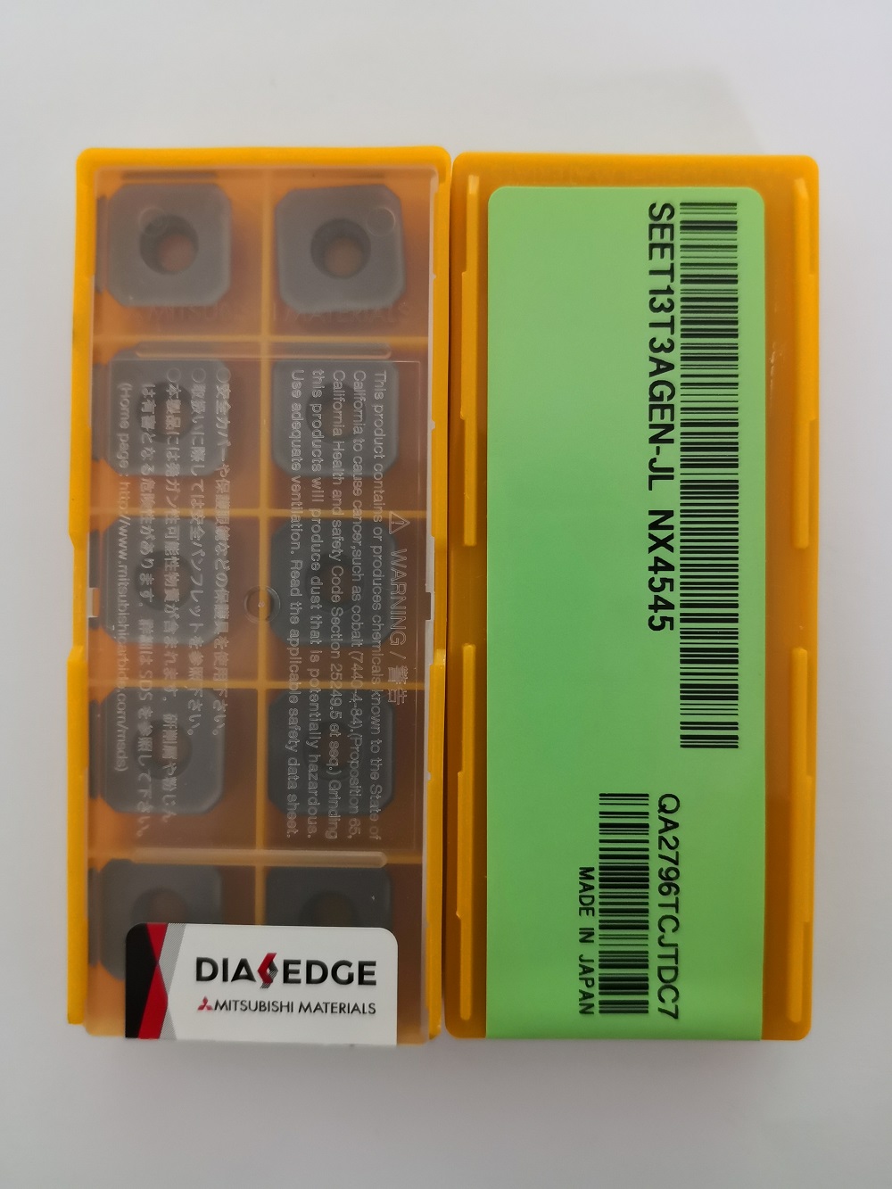 SEET13T3AGEN-JL NX4545 三菱刀片刀粒原装正品