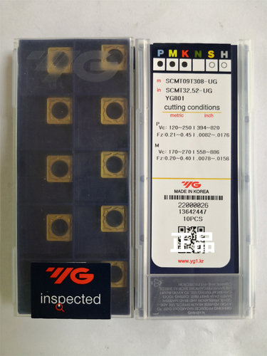 SCMT09T308-UG YG801.  YG刀片刀粒原装正品