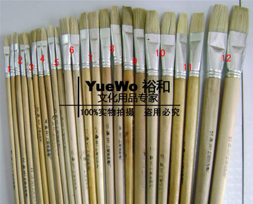 【YueWo 裕和】油画笔 6# 工业用