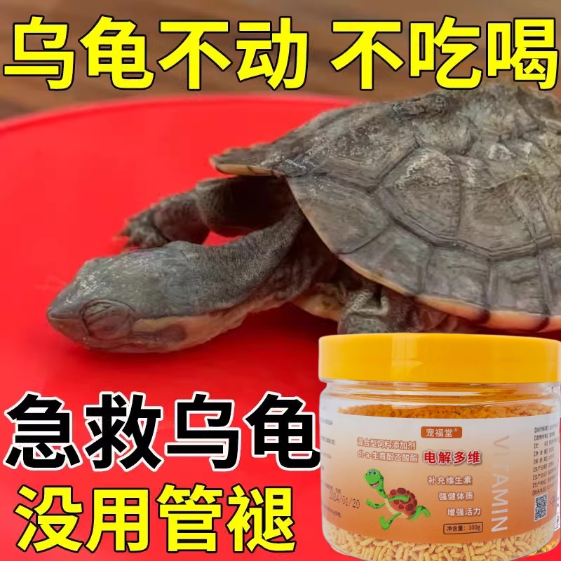 乌龟电解多维电解质补充营养厌食