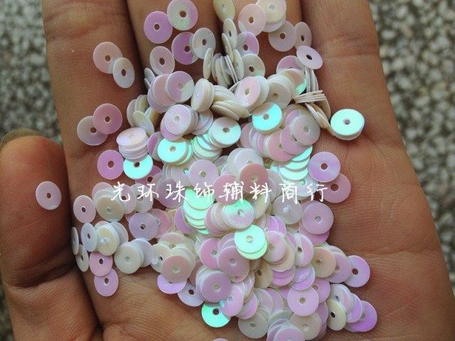 满包邮DIY散珠5mm圆形平面彩白色乳色亮片 服装辅料 手工刺绣材料,饰品/流行首饰/时尚饰品新,其他DIY饰品配件,淘宝优惠券,粉丝福利购,淘宝优惠卷