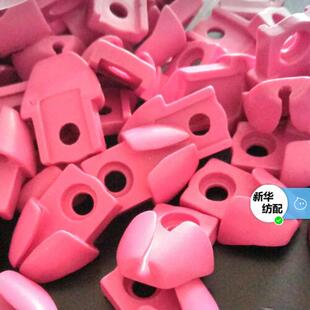 带螺钉固定孔兔子头氧化铝吐丝头吐丝口 大孔小孔两种-倍捻机配件