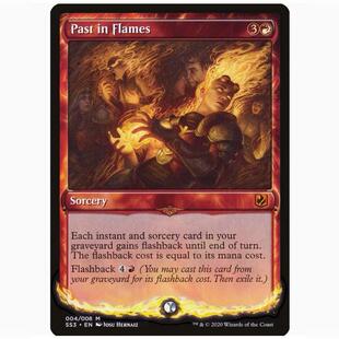 【莎莎的小窝】万智牌 茜卓包 SS3 过往成焰 英文 金 红