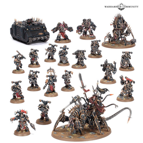 【莎莎的小窝】战锤40K aos 2025年圣诞包 混沌星际战士 现货