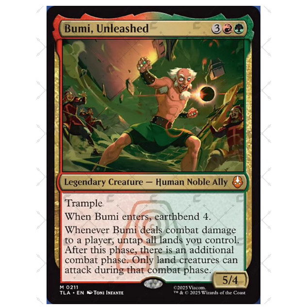 【莎莎的小窝】万智牌 力量全开的布米 Bumi, Unleashed 英平 TLA