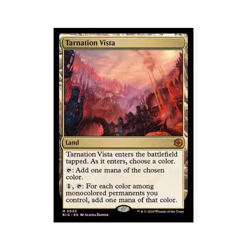 【莎莎的小窝】万智牌 平 恶狱镇街景 (Showcase) 满载而归 英文