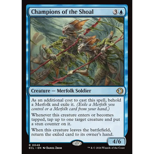 【莎莎的小窝】 万智牌 洛温 暗礁冠勇 英 平