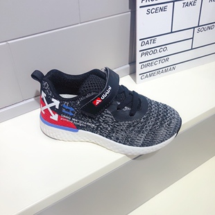 童鞋迪呢呢春秋男女童飞织休闲运动鞋舒适跑步舒适轻便单鞋3506