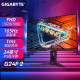 显示器G24F GIGABYTE 电竞游戏高清 2平面IPS屏24英寸165Hz 技嘉