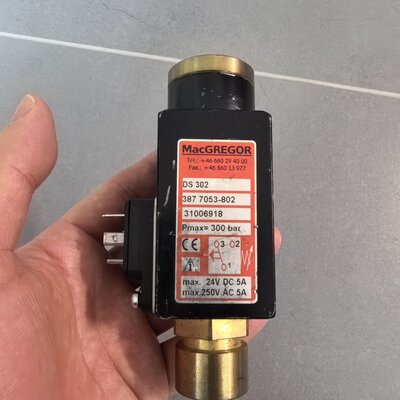 议价MacGREGOR压力传感器DS302DS30238770533877053DS-302
