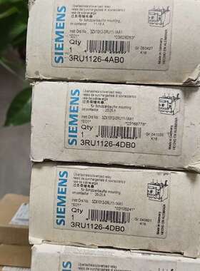 议价西门子过负荷继电器3RU1126-4DBO全新库存现货3